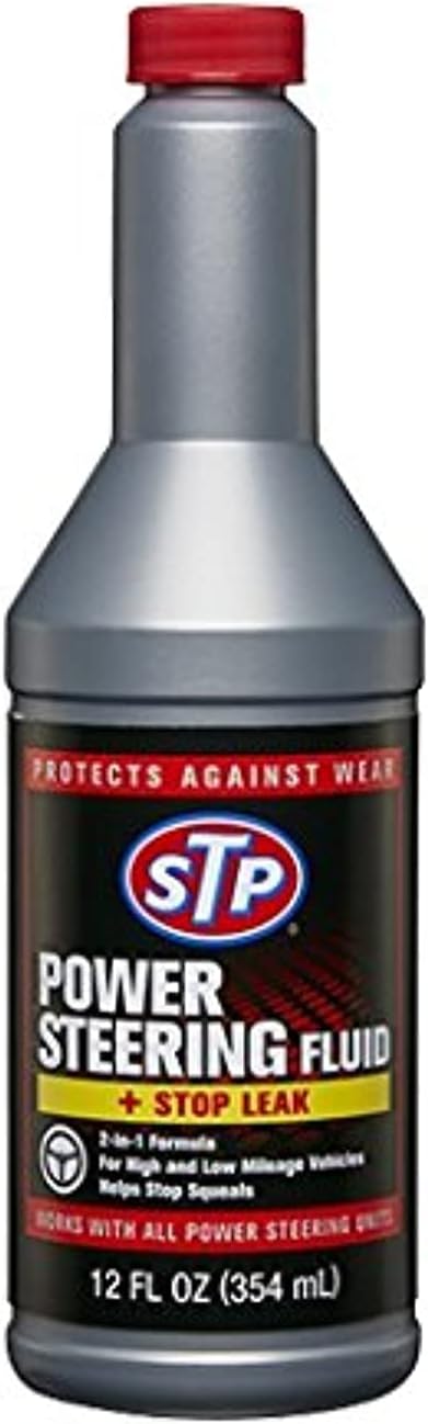 STP 17925 Power Steering Fluid & Stop Leak, 12 fl. oz.