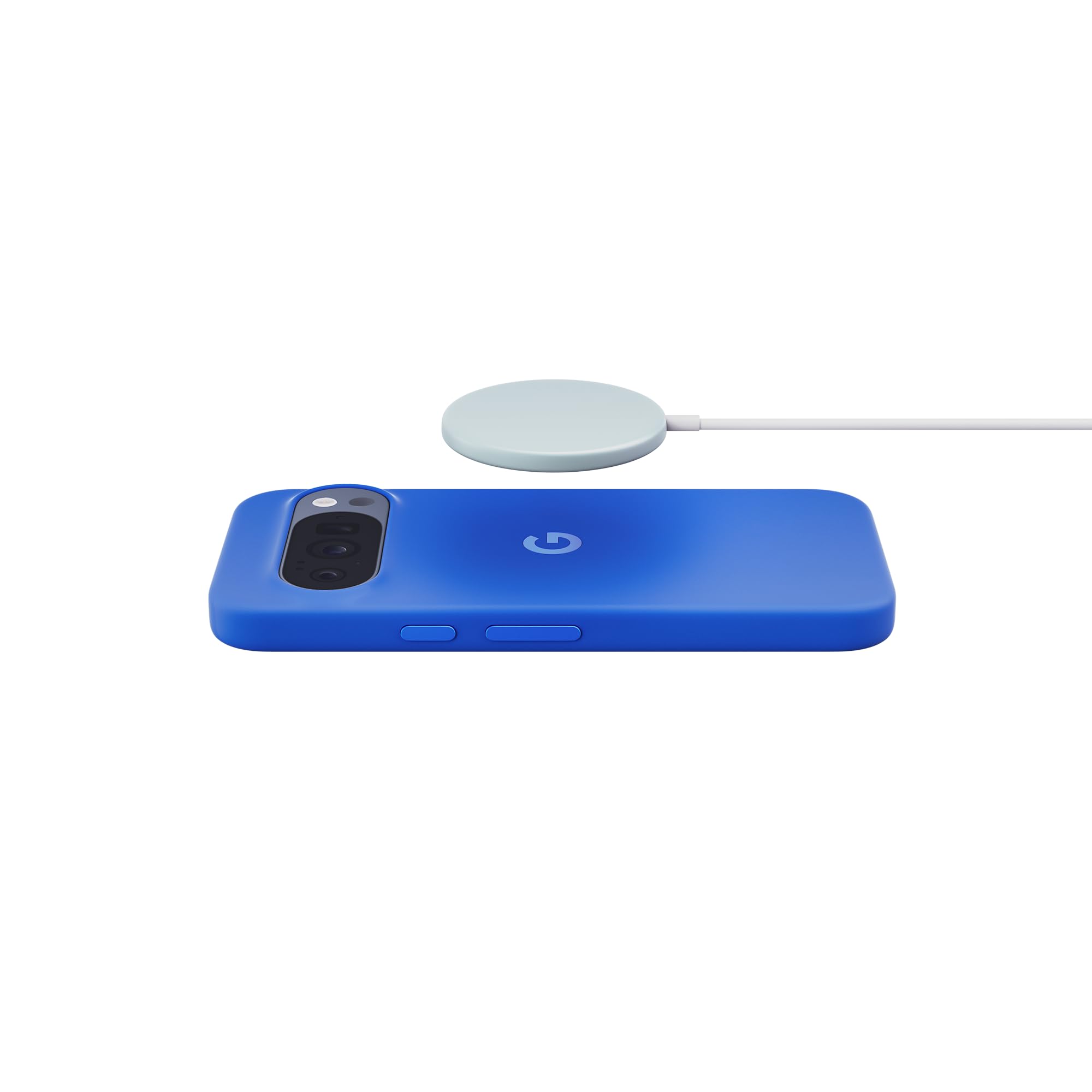 Cover Pixelsnap per Google Pixel 10 & Pixel 10 Pro - Protezione duratura - Realizzata per proteggere con stile - Blu indaco (Made by Google)
