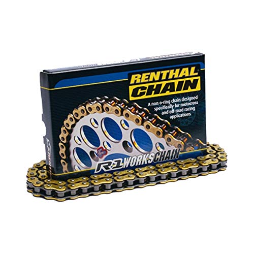 Chaîne Renthal C241 R1 Works 420 pas et 120 maillons pour moto