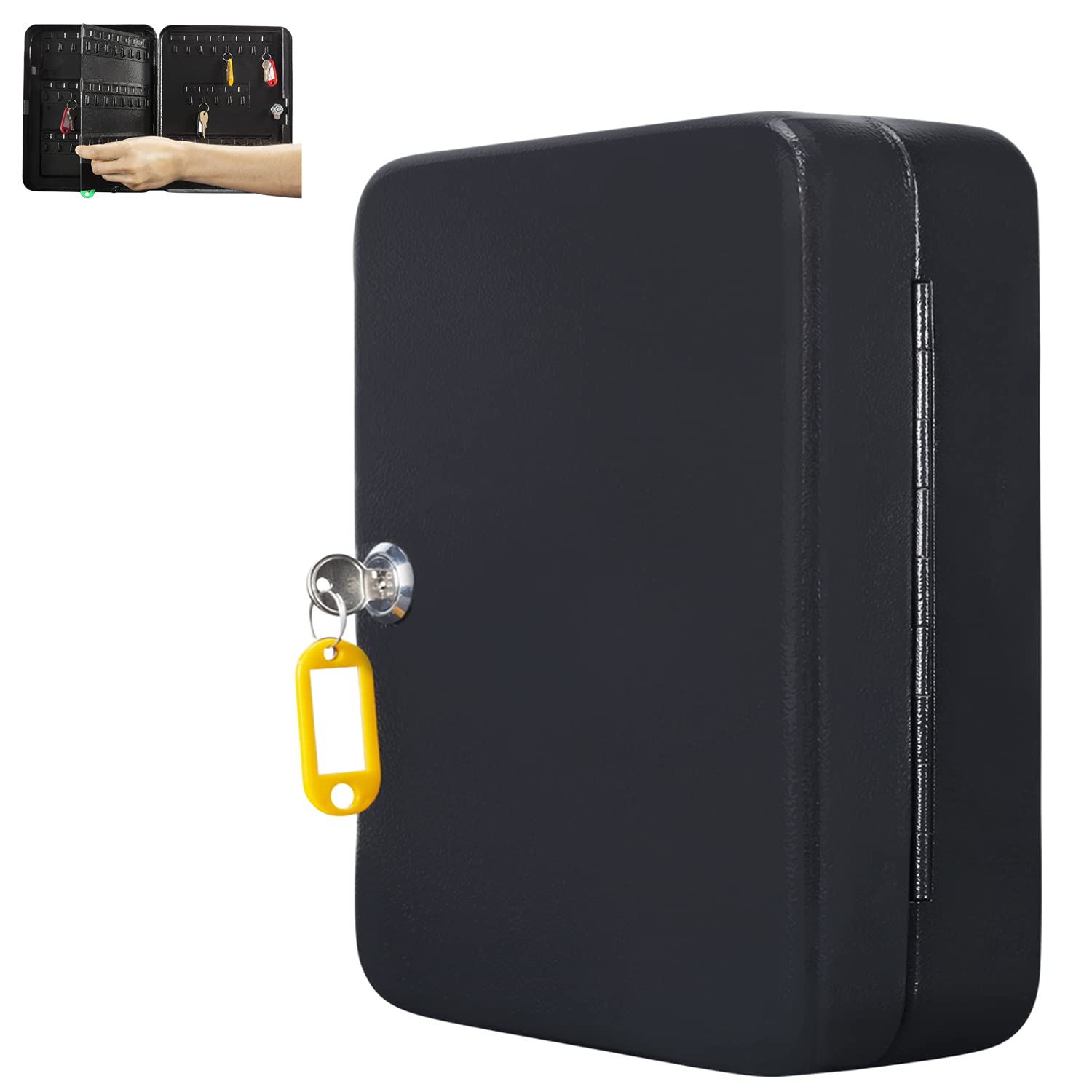 Buy Durabox Key Safe Storage with Key Lock (93 Keys, Black