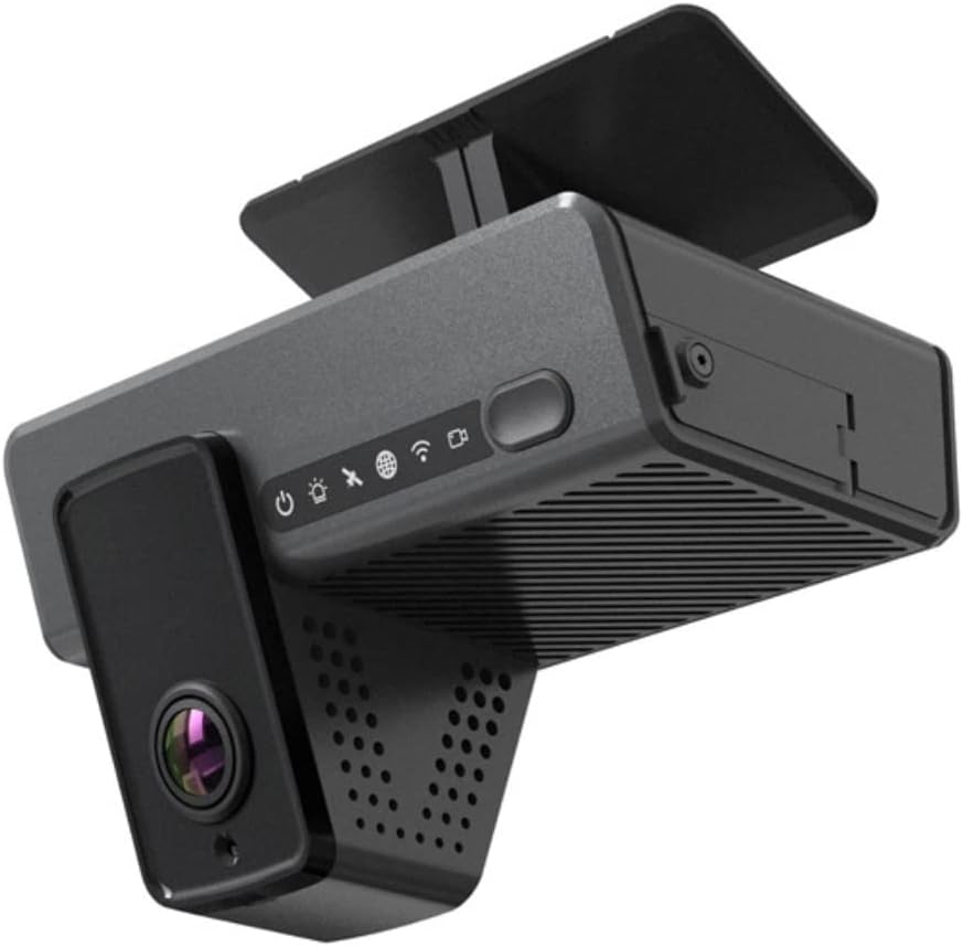 MasTrack Live Dash Cam 1080@25 FPS with 4G LTE, GPS Tracking and Adjustable Brightness Camera - User Friendly Dash Camera - Track Your Family Anywhere