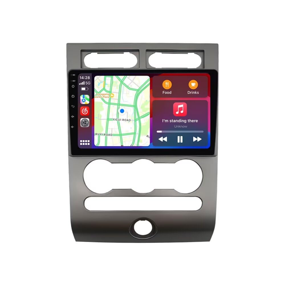 Biorunn Radio Stereo for Ford Expedition 2006-2017 (8GB+256GB), Android 9 Inch 8-Core GPS Navi Car-Play Android Auto Head Unit IPS FM AM RDS SWC DSP