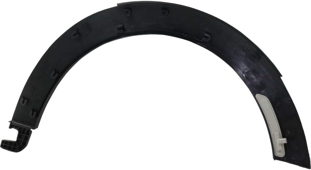 For Mini Cooper Fender Trim 2014 15 16 17 2018 Driver Side Front | Textured Dark Gray | Base/S Model | Hatchback | Plastic Material | MC1290100 | 51777387889