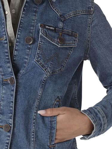 Wrangler Women's Retro Western Denim Jacket2