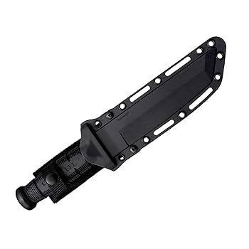 Cold Steel Faca de lâmina fixa Tanto de couro 39LSFCT 17 cm