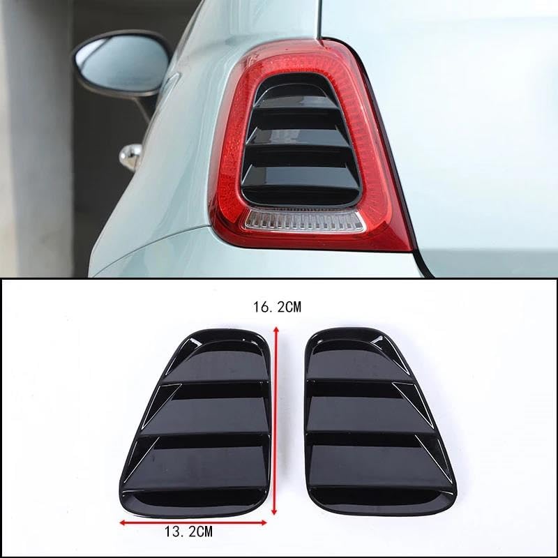 Coque Extérieure Feu Arrière Abarth 595 Rénovation Plastique Ternes
