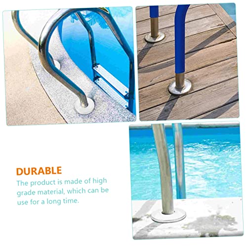 Cubiertas para Escalera de Piscina NOLITOY 3 Pares Acero Inoxidable miniatura 5