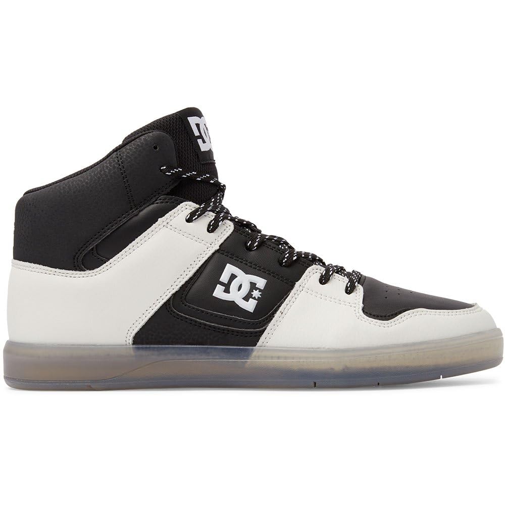 DC Shoes Cure Hi Top Sneaker Black/Cream, 39 EU