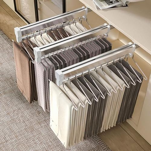 Tringle de placard extensible et coulissante penderie gain de place