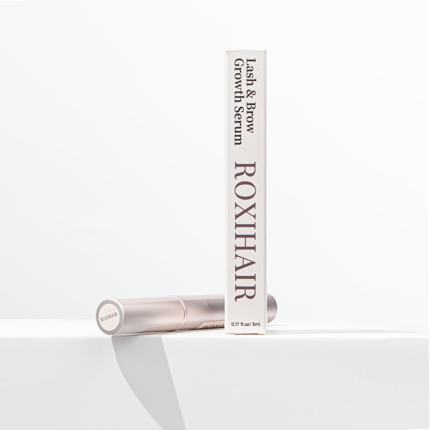 ROXIHAIR Advanced Lash & Brow Serum - 5ml EyeLash Serum for Eyelash Growth with Biotin, Extra Strength Formula, Fast Noticeable Results, Eyebrow Growth Serum for Women & Men