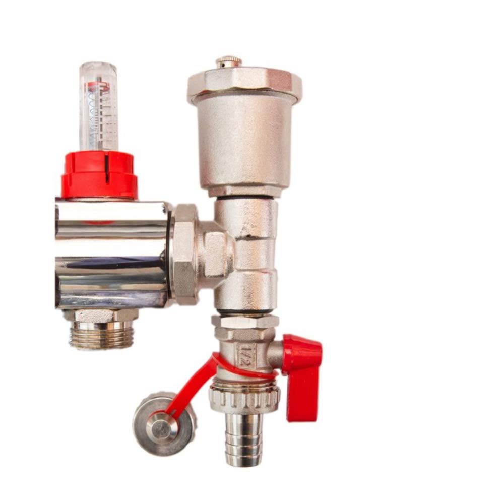 Water Underfloor Heating Kit Manifold 3 Ports Complete with 16 X 2mm