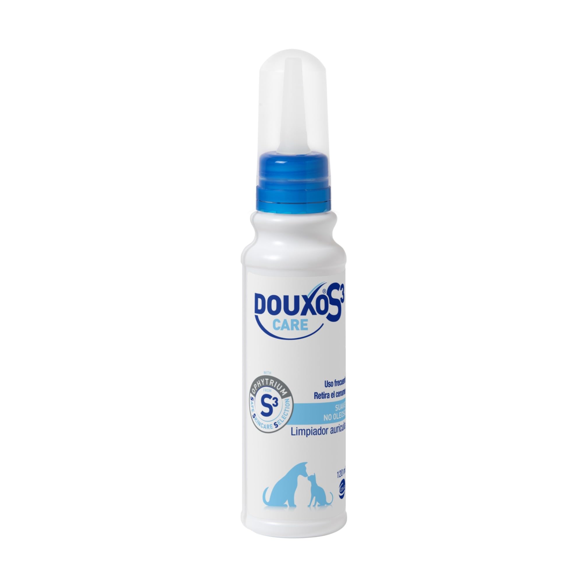 Douxo S3 Care - Loción Auricular para Perros y Gato - Higiene - Uso frecuente (120 ml)