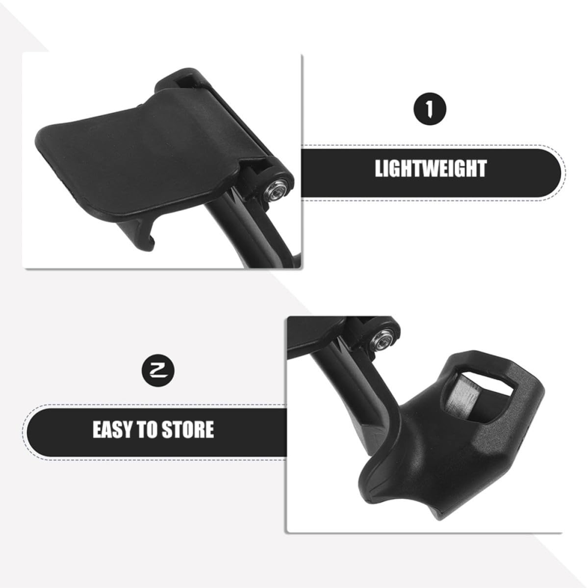 4pcs Stroller Armrest Buckle Kit Universal Plastic Connector