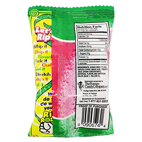 Rips Candy (Rip Rolls Watermelon, 6 Pack) miniatura 2