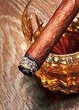 1art1 Bevande Alcoliche Whiskey E Sigara, 2 Parti Poster Carta da Parati Fotomurale 250x180 cm