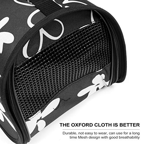 Balacoo Bolsa para transporte de animais de estimação, portátil, para gatos, mochila ajustável para