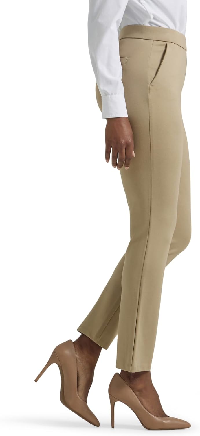 Lee Womens Ultra Lux Comfort Any Wear Slim Ankle Pant - Image 2