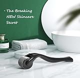 OCHILIMA Derma Roller 2,0 mm, 540 tytanowa rolka z mikroigłami do twarzy i ciała, wałek do mikrodermabrazji, dermaroller do mikroigłowania, w zestawie etui do przechowywania (2,0 mm)