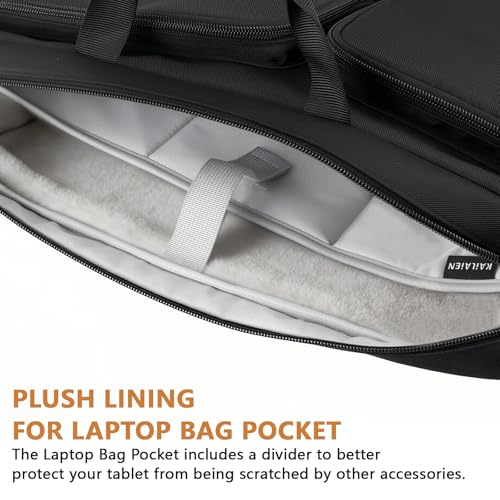 Maletín para portátil 15.6-16 pulgadas impermeable negro miniatura 6