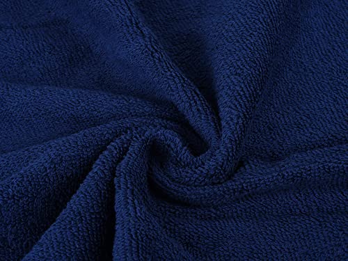 Image of Casa Copenhagen Germany Design - He & She Super Soft Collection 100% Super Soft Cotton Bath Towel Set (Size : 70 x 140 cm) - Spring Green & Iris Blue
