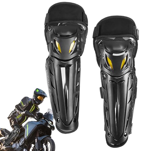 Genouillères de motocross réglables et légères pour la course de moto