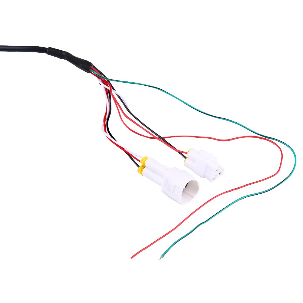 Indicador del engranaje de la motocicleta, Montaje de enchufe de ECU impermeable para motocicleta Indicador LED de 6 Engranajes Pantalla LED