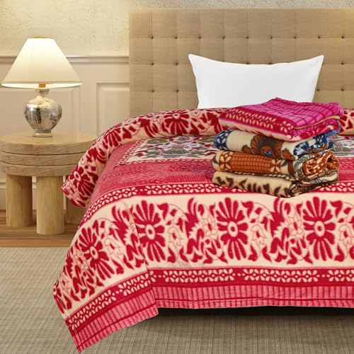 Image of CHANDRAVATI Stylish Polar Fleece Single Bed AC Fleece Wool Blanket - 58x88 Inch || Skin Friendly || (6)
