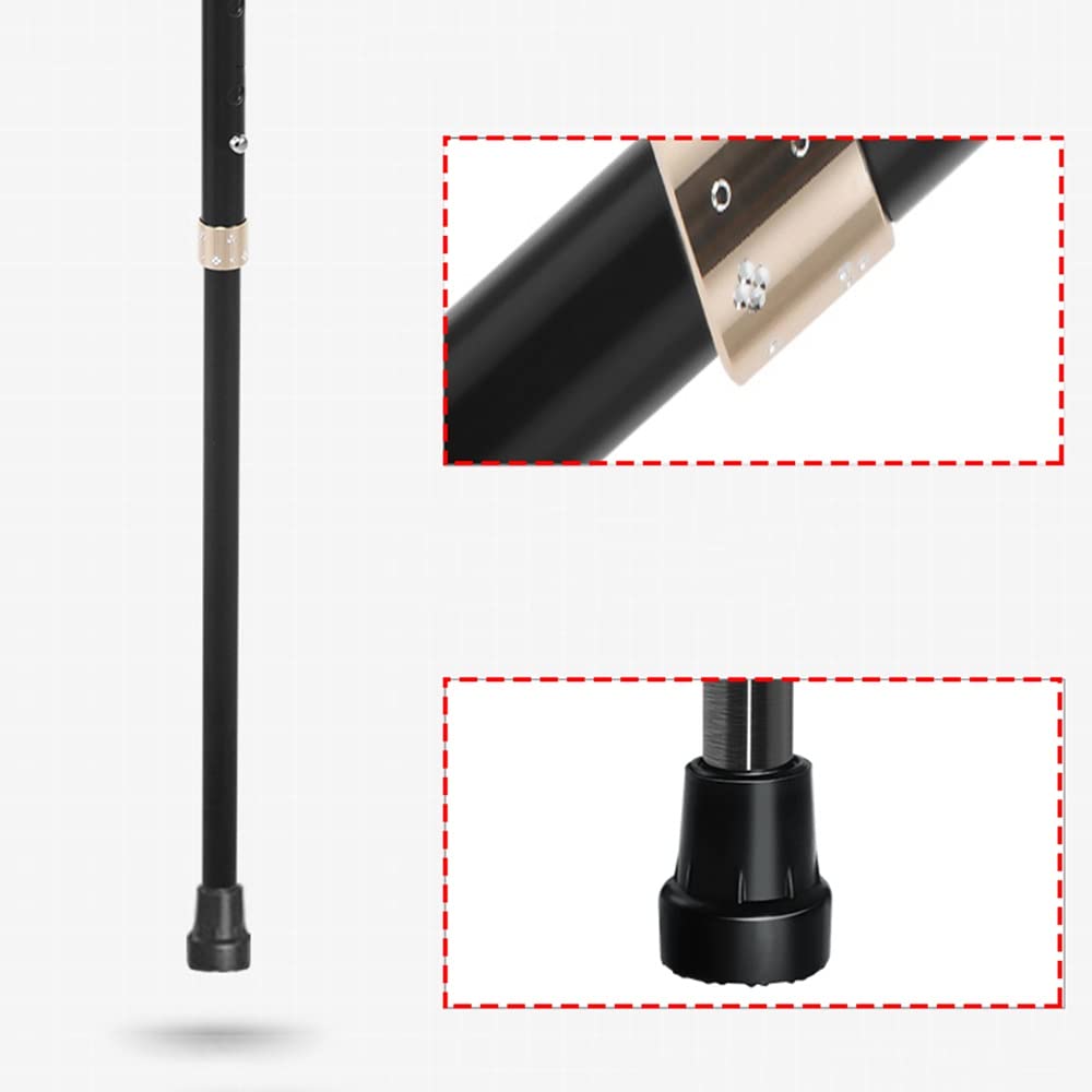 Ergonomiczne kule przedramienia, aluminiowe kule dla dorosłych, lekkie antypoślizgowe, kule do chodzenia, wsparcie po urazie lub operacji, 10 przystanków regulowanych, niepełnosprawni decorate