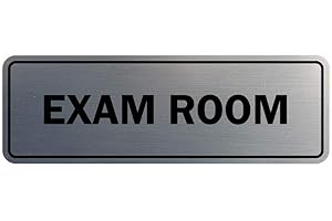 Signs ByLITA Standard Exam Room Number Sign, Large Pack, for Door