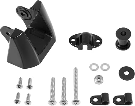 K00-00118-01 Transom Mount Bracket Kit for Garmin 010-10272-00 Transducer | Marine Kick-Up Bracket Replacement for Fish Finder Transducers