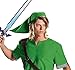 Disguise Men's Link Classic Adult Costume, Green, Medium