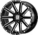 XD SERIES BY KMC WHEELS XD818 HEIST BLACK Wheel (20 x 10. inches /6 x 106 mm, -24 mm Offset)