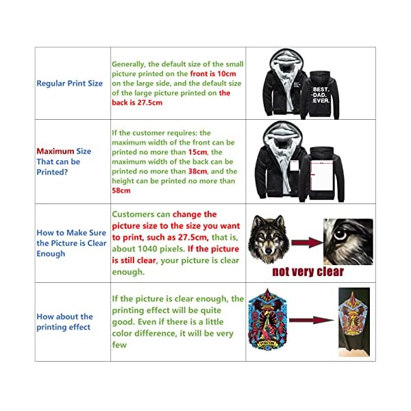 ALRRGPB Custom Hoodies for Men Design Your Own Jacket Add Your Image Personalized Full Zipped Sweatshirt Winter Coat Black - Image 6