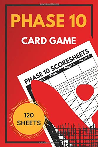 phase 10 scoresheets: phase ten card game score pads phase 10 scoresheets: phase ten card game score pads