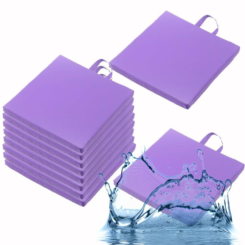 Cojines impermeables de poliuretano de 30 cm para sillas exteriores de aulas un pack de 10 unidades