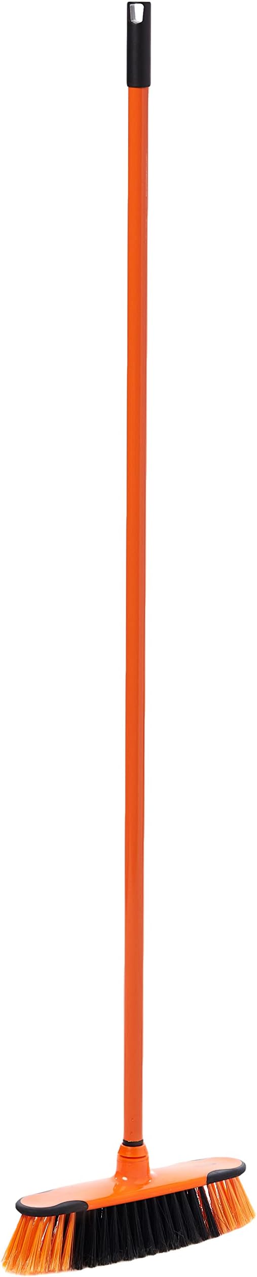 Royalford Long Floor Broom with Strong Iron Handle - Upright Long Handle Broom with Stiff Bristles - Multipurpose Cleaning Tool Perfect for Home or Office Use - Ideal for All Sweeping Cleaning Job