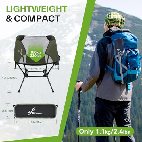 Sportneer Camping Chairs Y21-80600-89-94 の商品画像 2