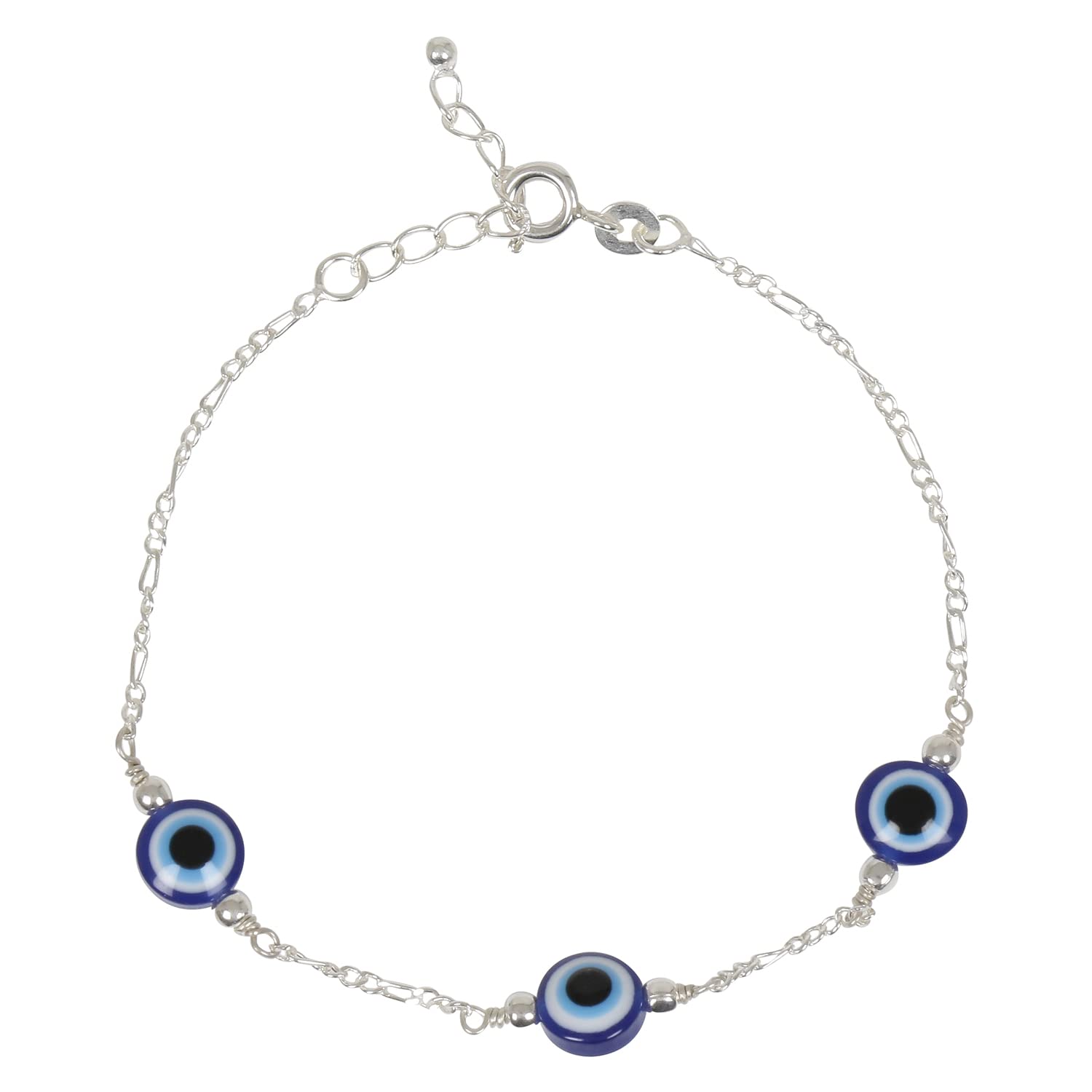 See full amazon price history chart for NEMICHAND JEWELS Pure 925 Sterling Silver Nazariya Evil Eye Bracelet for Women and Girls NEMICHAND JEWELS Pure 925 Sterling Silver Nazariya Evil Eye Bracelet for Women and Girls (B09Z6PP654) Amazon Price History, Amazon Price Tracker