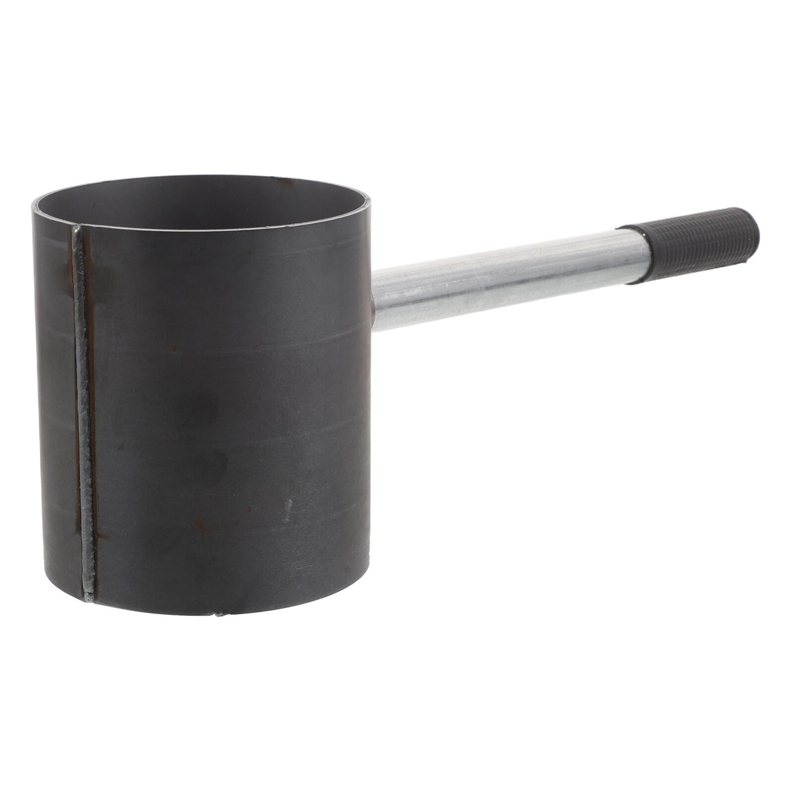 SUPVOX Encendedor de Chimenea para Barbacoa de Acero Resistente Cubo Portátil de 12 CM Diámetro y 14 CM Alto Iniciador de Fuego Seguro y Rápido para Parrilla y Carbón en Exteriores