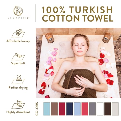 Toallas faciales de algodón turco para spa, gimnasio y centros turísticos premium 4