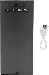 Timed Lock Box with Timer,Phone Lock Box,Portable Phone Time Lock Box,Self-Discipline Time Lock Box,to Prevent Dependence On Smart Phone,Excessive Games,for Kids Students Adults