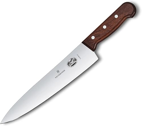 Victorinox 5.2000.25 Cuchillo de chef, marrón, 14.8 x 3.0 x 0.6 pulgadas (14.7 x 3.0 x 0.6 in)