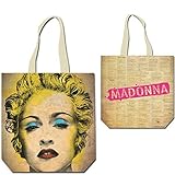 Wenn Du auch Madonna Fan der ersten Stunde bist und für Ihre Alben und Konzerte brennst, dann haben wir ab sofort genau das richtige Accessoires für Dich. Die Madonna Shopper Tasche ist ein offizielles Lizenzprodukt und kommt mit einen sauber verarbeiten Printdesign zu Dir nach hause.