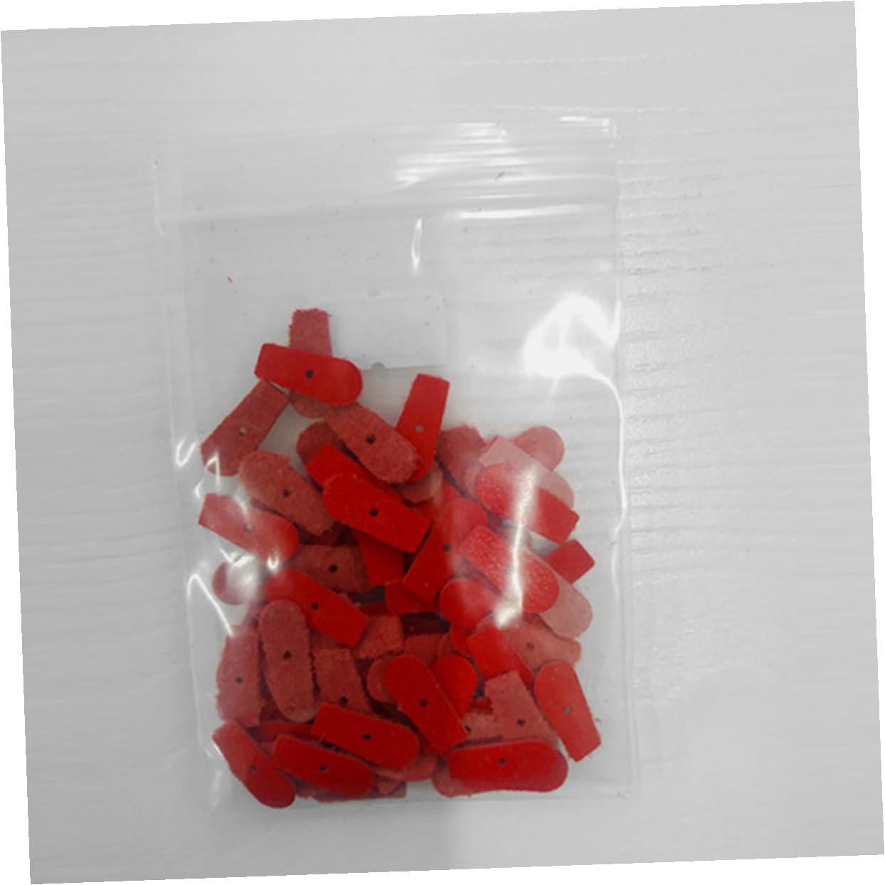 90pcs Piano Climbing Rope Heads PU Sturdy Instrument Parts Red