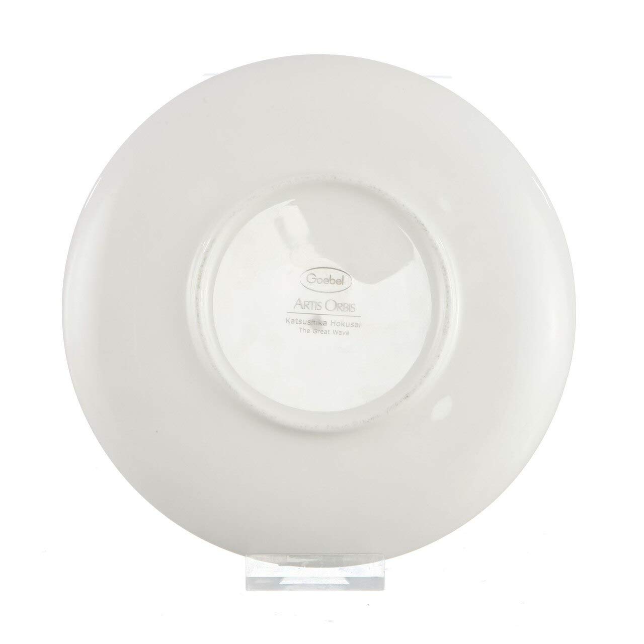 Goebel Die Welle Teekanne mit Untertasse, Tee Kanne, Kaffeekanne, Hokusai, Porzellan, 67013531