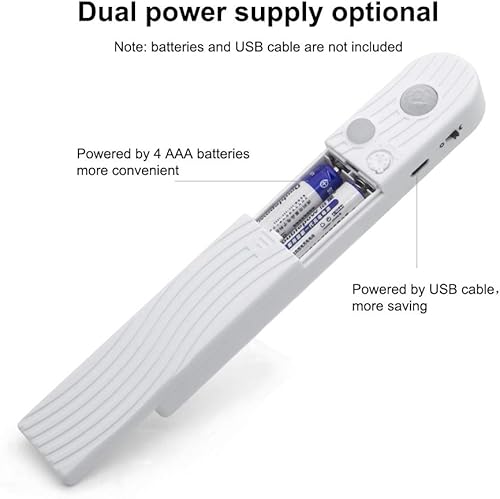 Miniatura 3 de Sensor de movimiento de iluminación para debajo del gabinete, 10 pies escalera de cama de cuatro modos armario lámpara cinta, impermeable 5 V USB