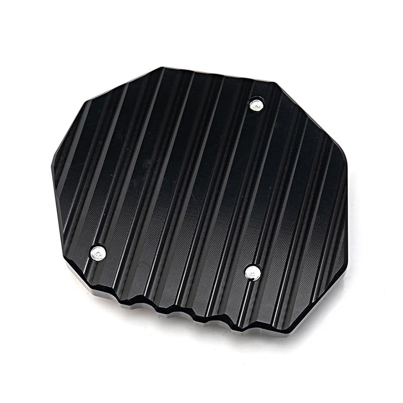 Piastra Supporto Cavalletto Laterale Wooga Per Honda X-ADV 750 2021-2024 - Alluminio CNC, Nero - Foto 3