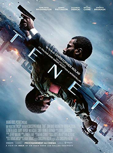 Affiche cinéma Originale Grand Format - Tenet (format 120 x 160 cm roulée) Année 2020