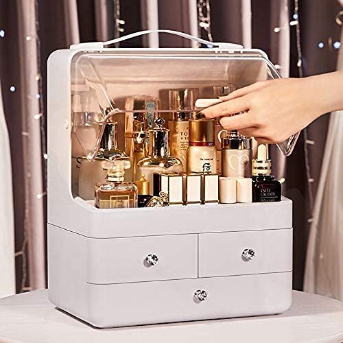 TIUDTOY Organizer Portable Drawer Cosmetics Storage Box Waterproof make-up organizer(Color May Vary)