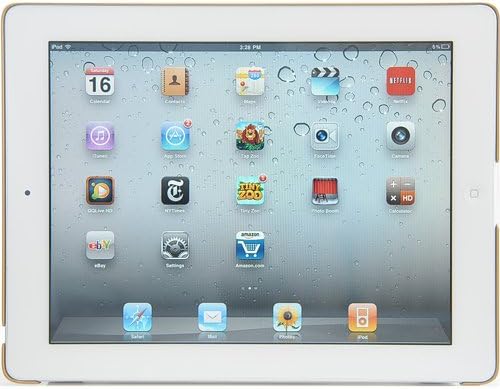 i-BLASON iPad 2 Case Smart Cover Compatible (Not Included) Ultra Slim 1.2mm (Tan Beige Yellow)